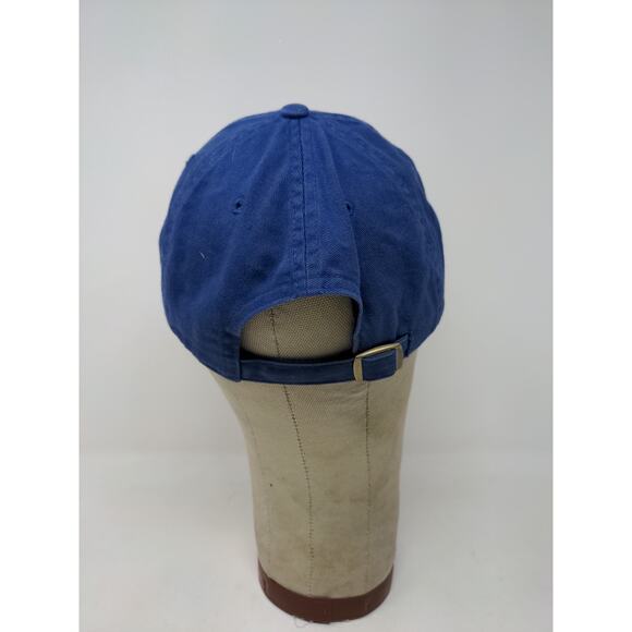 MLB Chicago Cubs Baseball Slideback Hat OSFA Twins Enterprise Cap Blue - Picture 6 of 10